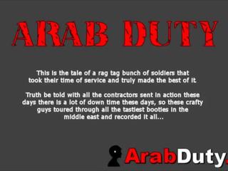 Arab prostitutke brought nazaj da soldier baza za orgija