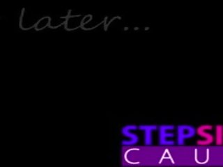 Stepsiblingscaught- βήμα αδελφές σχισμένο γιόγκα παντελόνι s8:e5