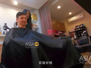 ModelMedia Asia-Barber Shop Bold Sex-Ai Qiu-MDWP-0004-Best Original Asia x rated film video