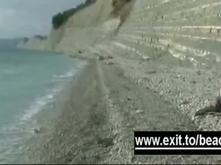 Bí mật nghiệp dư khỏa thân bãi biển footage video