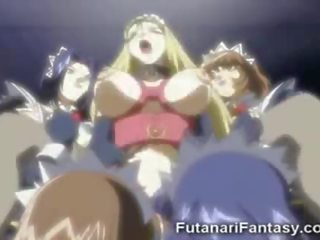 Estranho desenho animado futanari sexo!