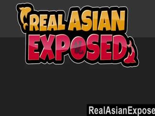 RealAsianExposed - Kya Tropic's Holes Are Too tight For huge Black pecker