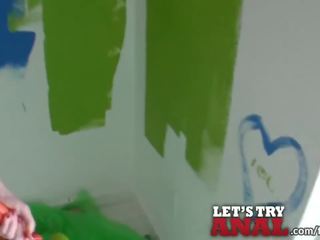 Mofos - spaß mit paint geht ahead bis anal