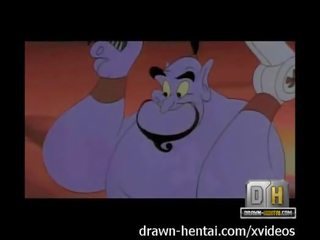 Aladdin अडल्ट चलचित्र - बीच x गाली दिया क्लिप साथ चमेली
